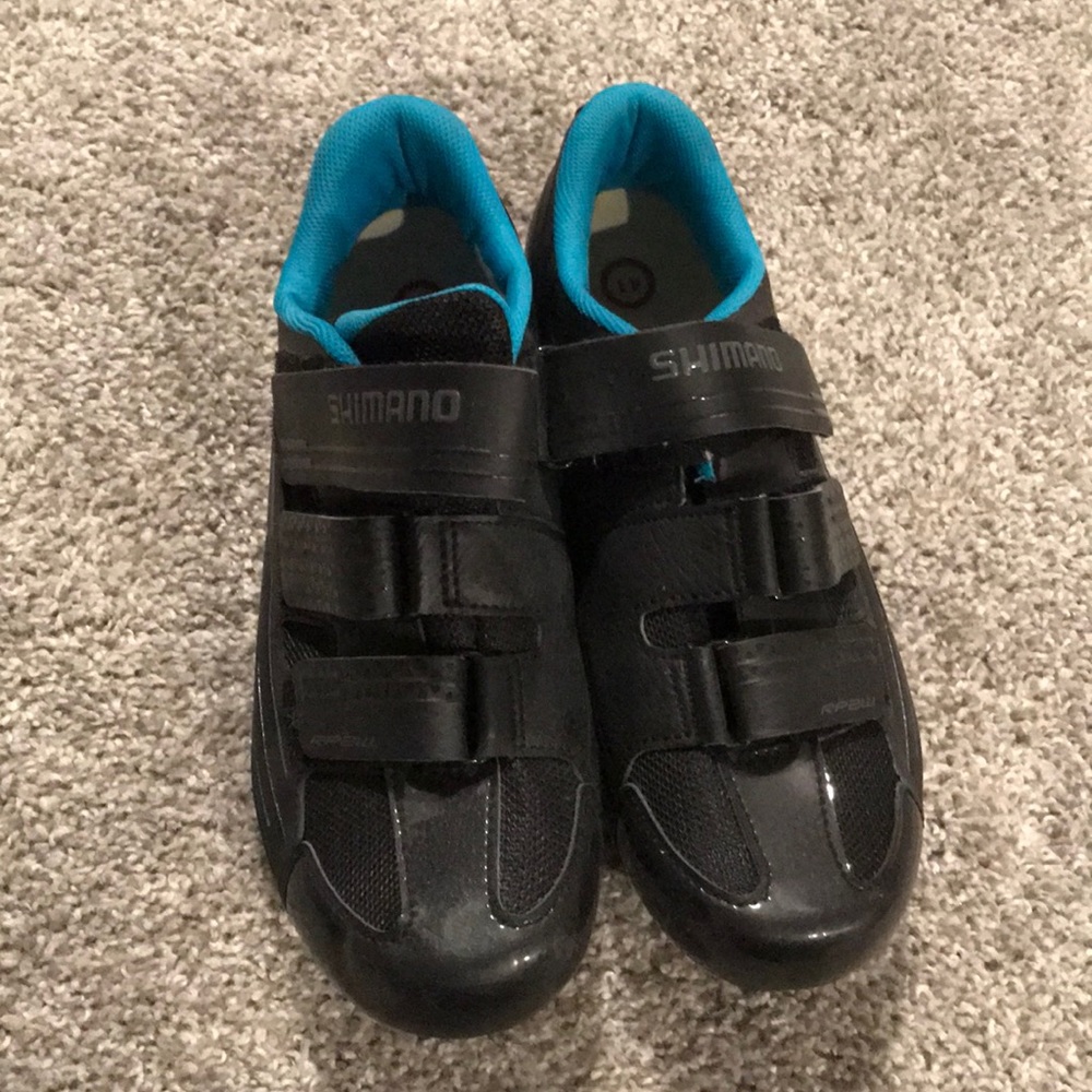 Black Shimano Cycling Shoes